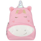 Girls Pink Unicorn Backpack, 1, hi-res